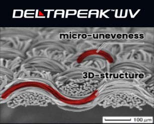 Deltapeak WV woven fabric example