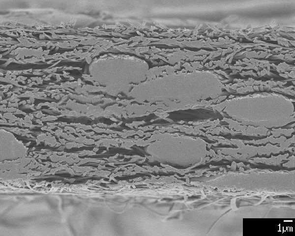 Wet-laid separator with nano-fibers