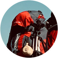 Slip resistance fabric sample