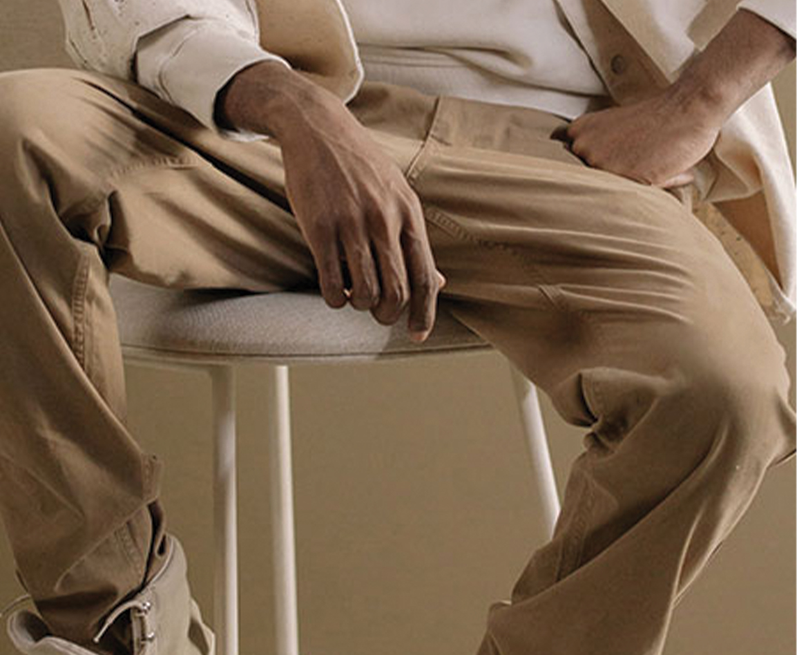 Performance pants application example