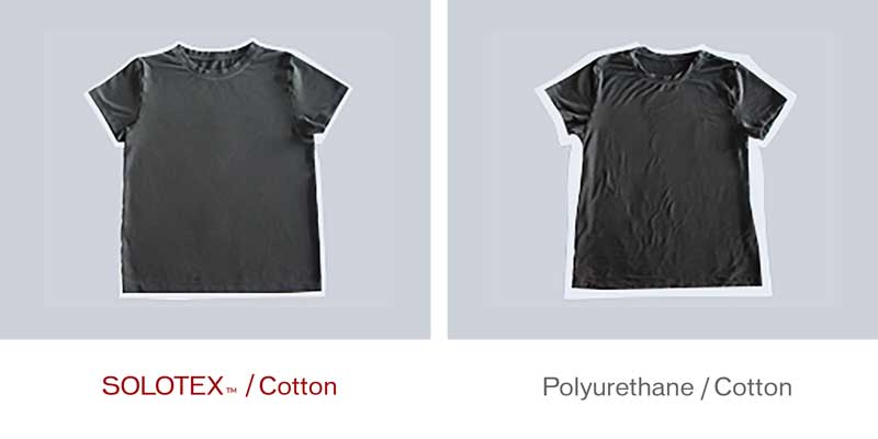 Post-tumble-dry dimensional stability chart